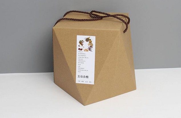 粽子礼盒异形盒包装设计
