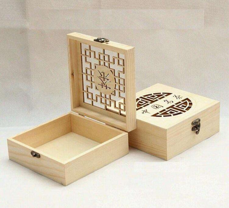镂空茶叶盒包装设计