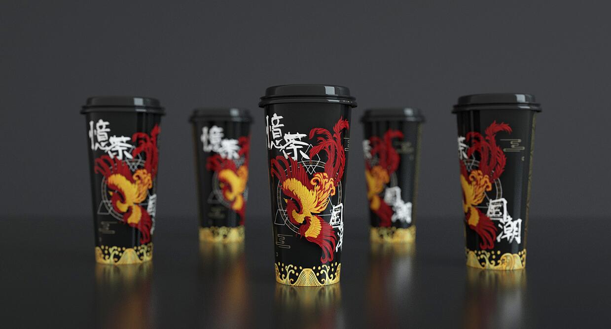 奶茶包装设计