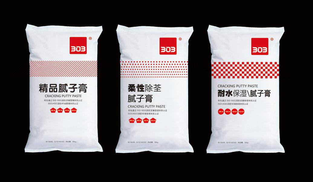 腻子粉包装袋设计
