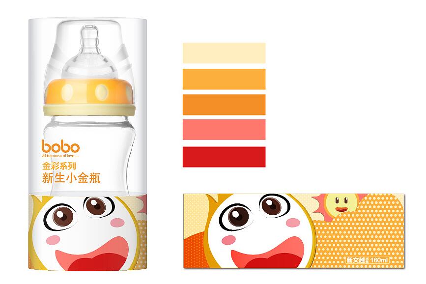 奶瓶包装设计