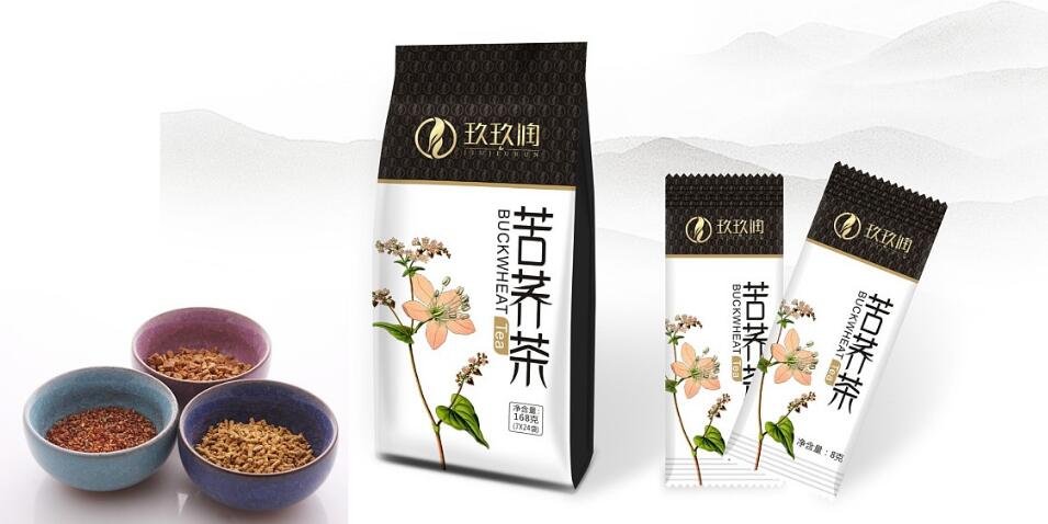 苦荞茶包装设计