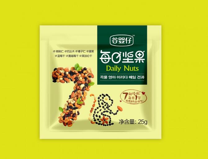 坚果包装袋设计