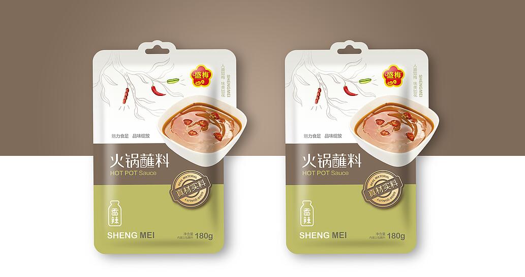 火锅调料包装设计