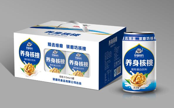 核桃露包装设计